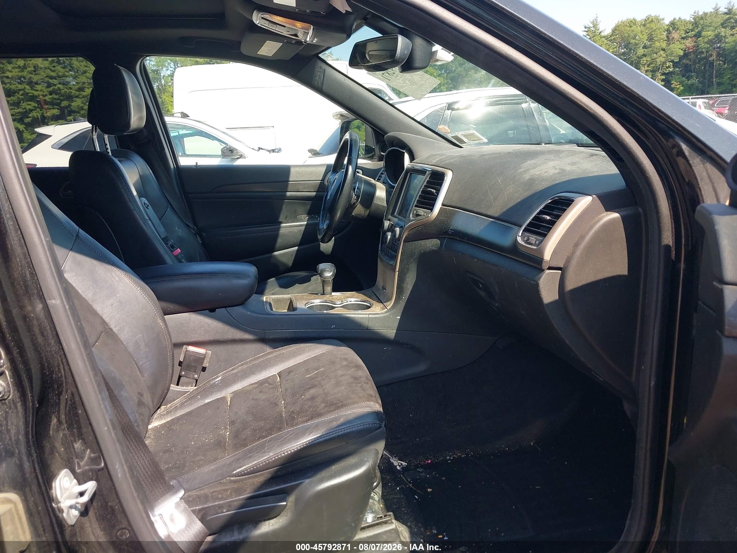 2015 Jeep Grand Cherokee Altitude Black vin: 1C4RJFAG4FC692662