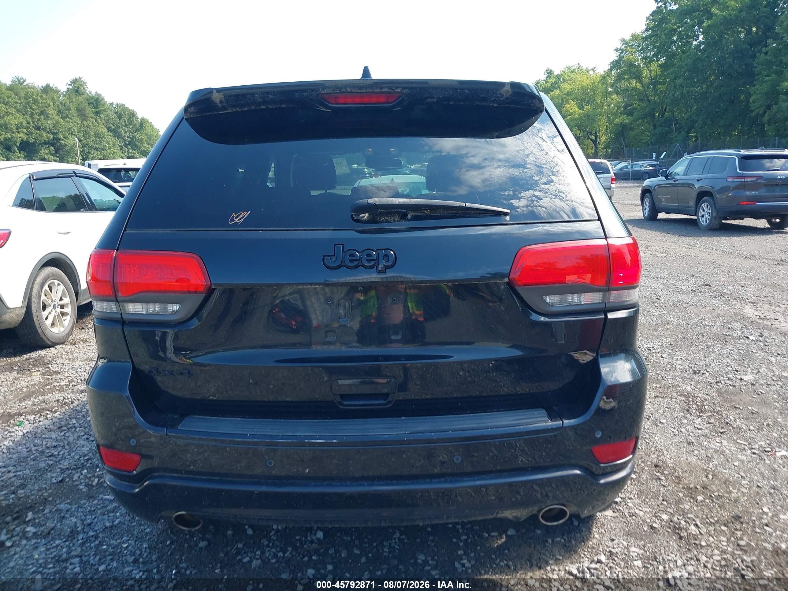 2015 Jeep Grand Cherokee Altitude Black vin: 1C4RJFAG4FC692662