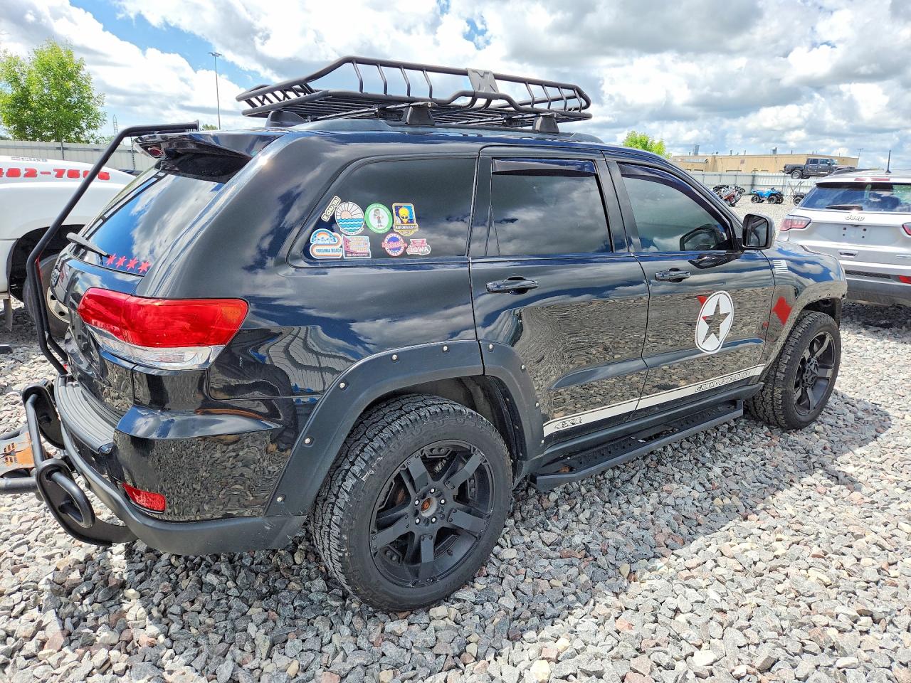 2015 Jeep Grand Cherokee Laredo Black vin: 1C4RJFAG4FC831527