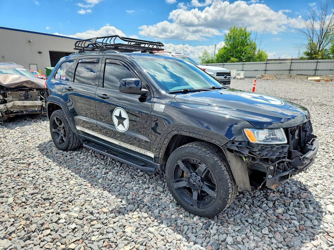 2015 Jeep Grand Cherokee Laredo Black vin: 1C4RJFAG4FC831527
