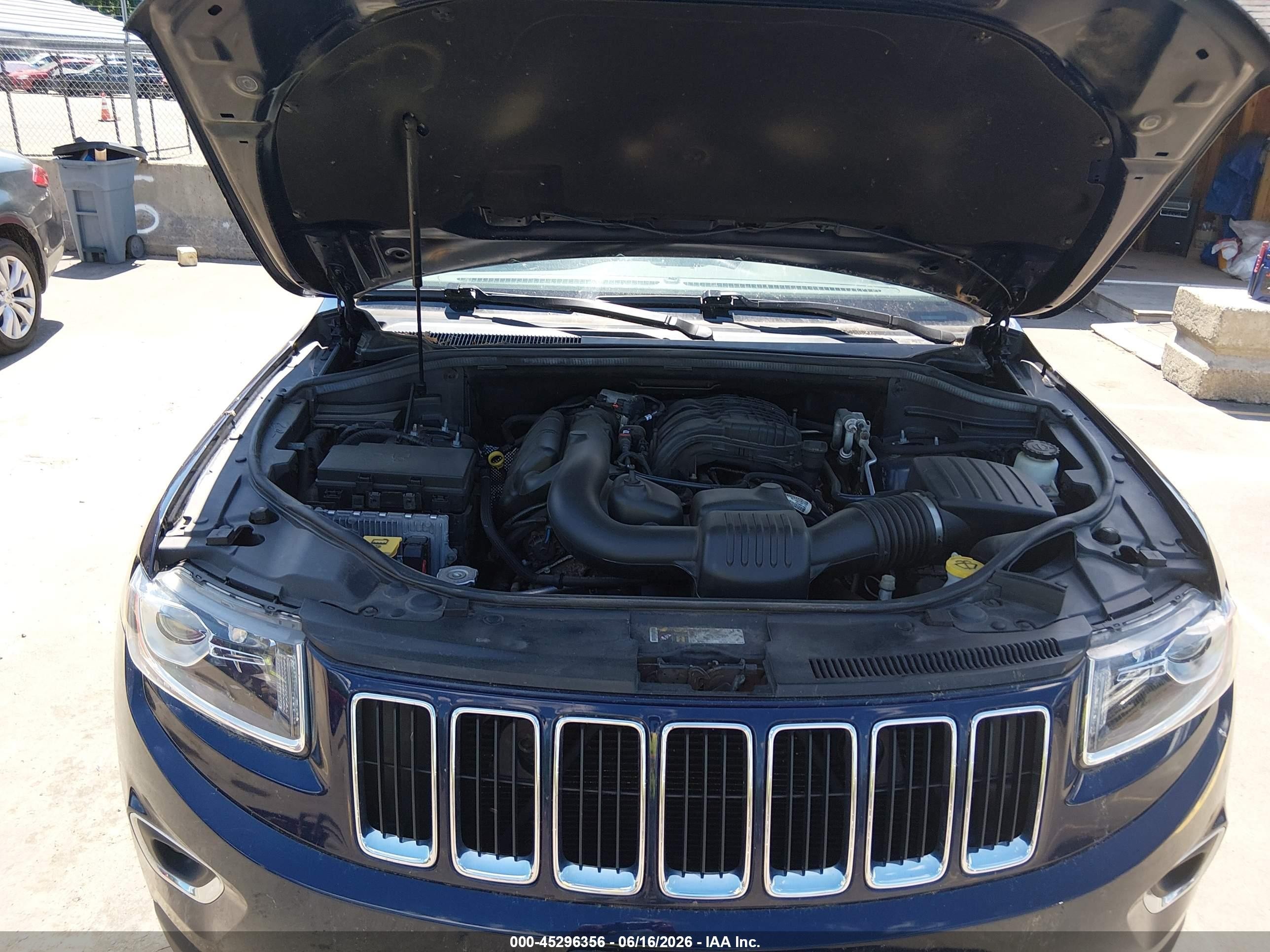 2015 Jeep Grand Cherokee Laredo Blue vin: 1C4RJFAG4FC894692