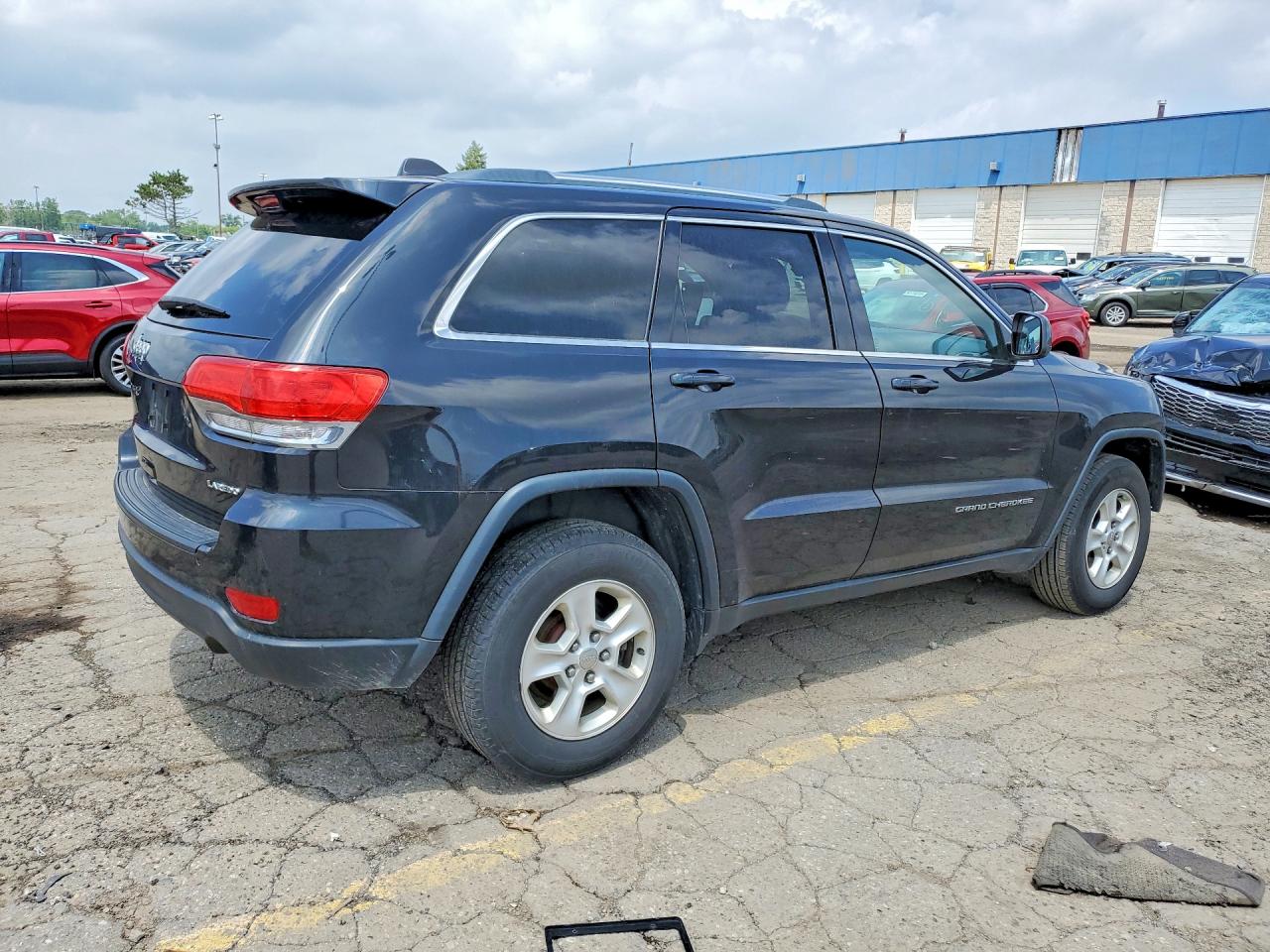 2015 Jeep Grand Cherokee Laredo Black vin: 1C4RJFAG4FC895695