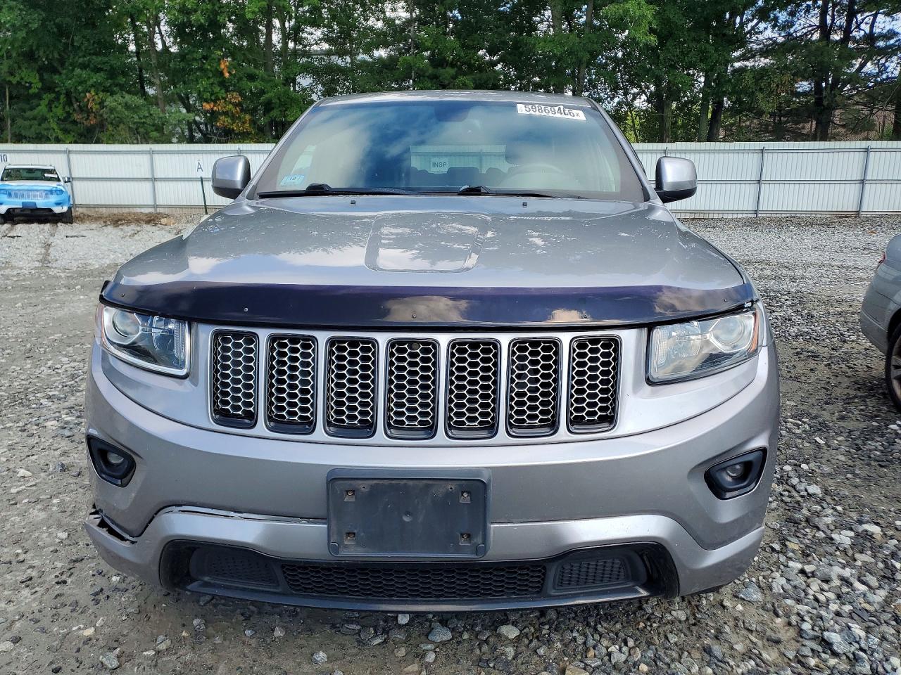 2015 Jeep Grand Cherokee Laredo Silver vin: 1C4RJFAG4FC924435