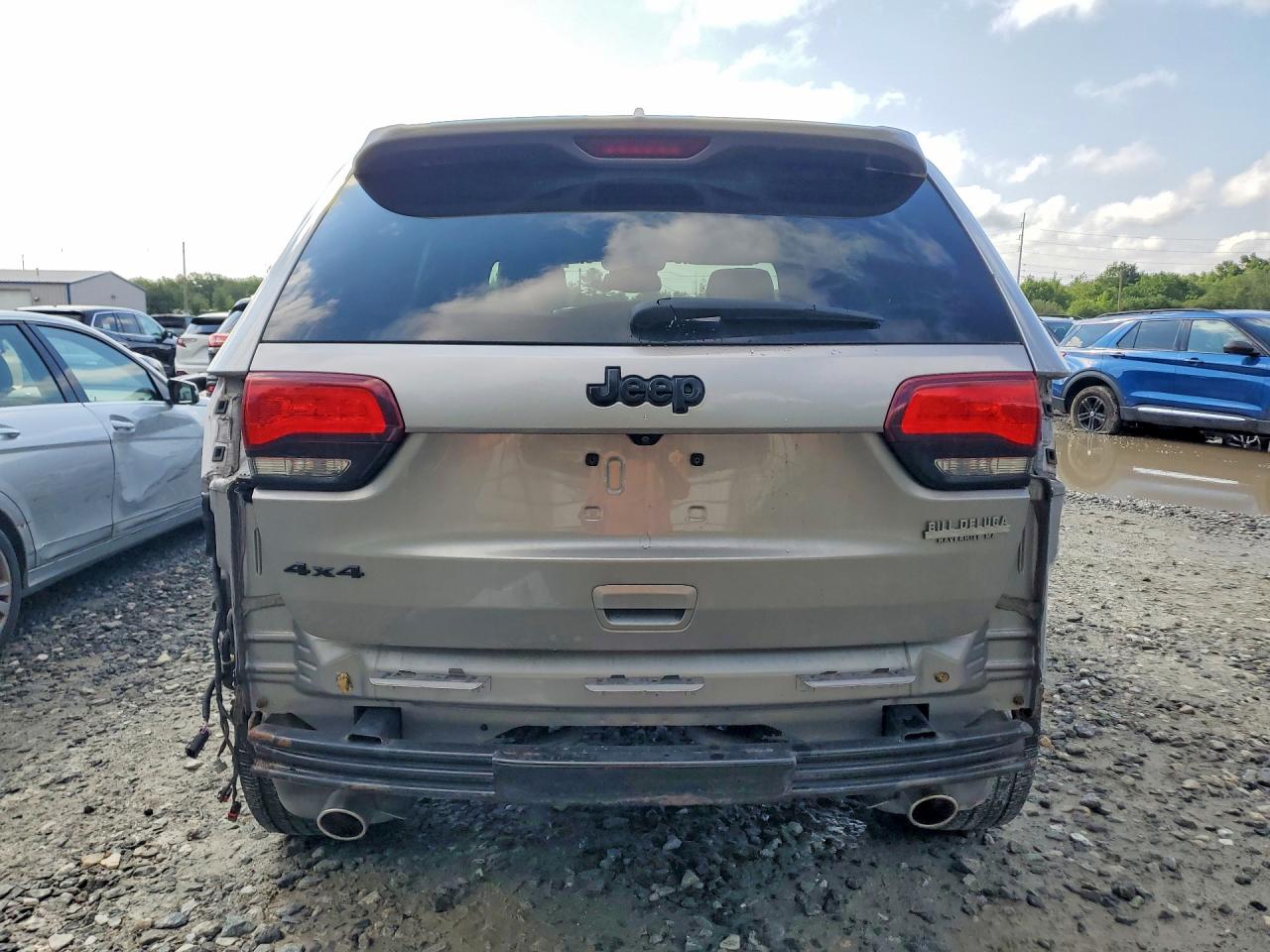 2015 Jeep Grand Cherokee Laredo Silver vin: 1C4RJFAG4FC924435