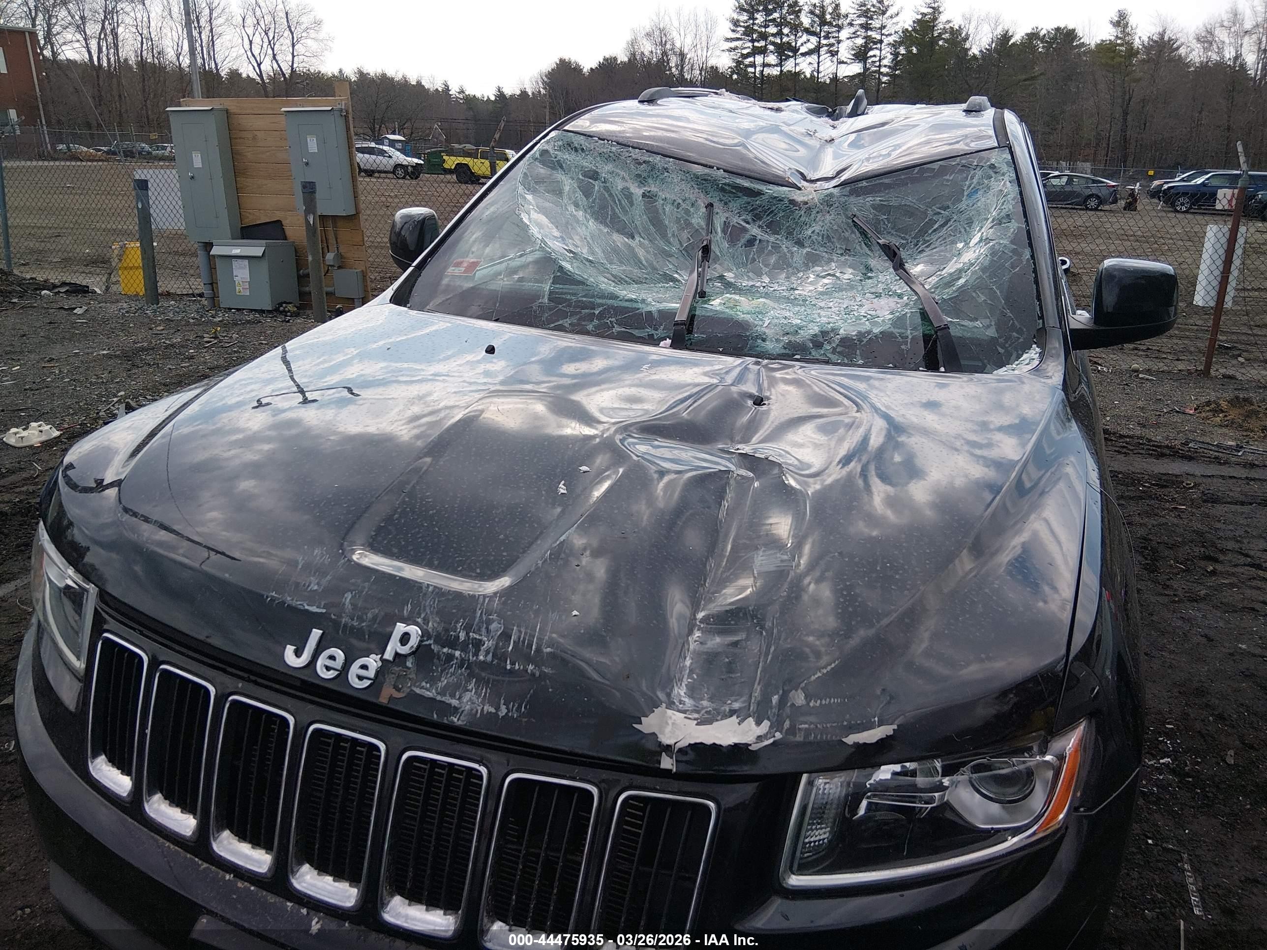 2015 Jeep Grand Cherokee Laredo Black vin: 1C4RJFAG4FC942322