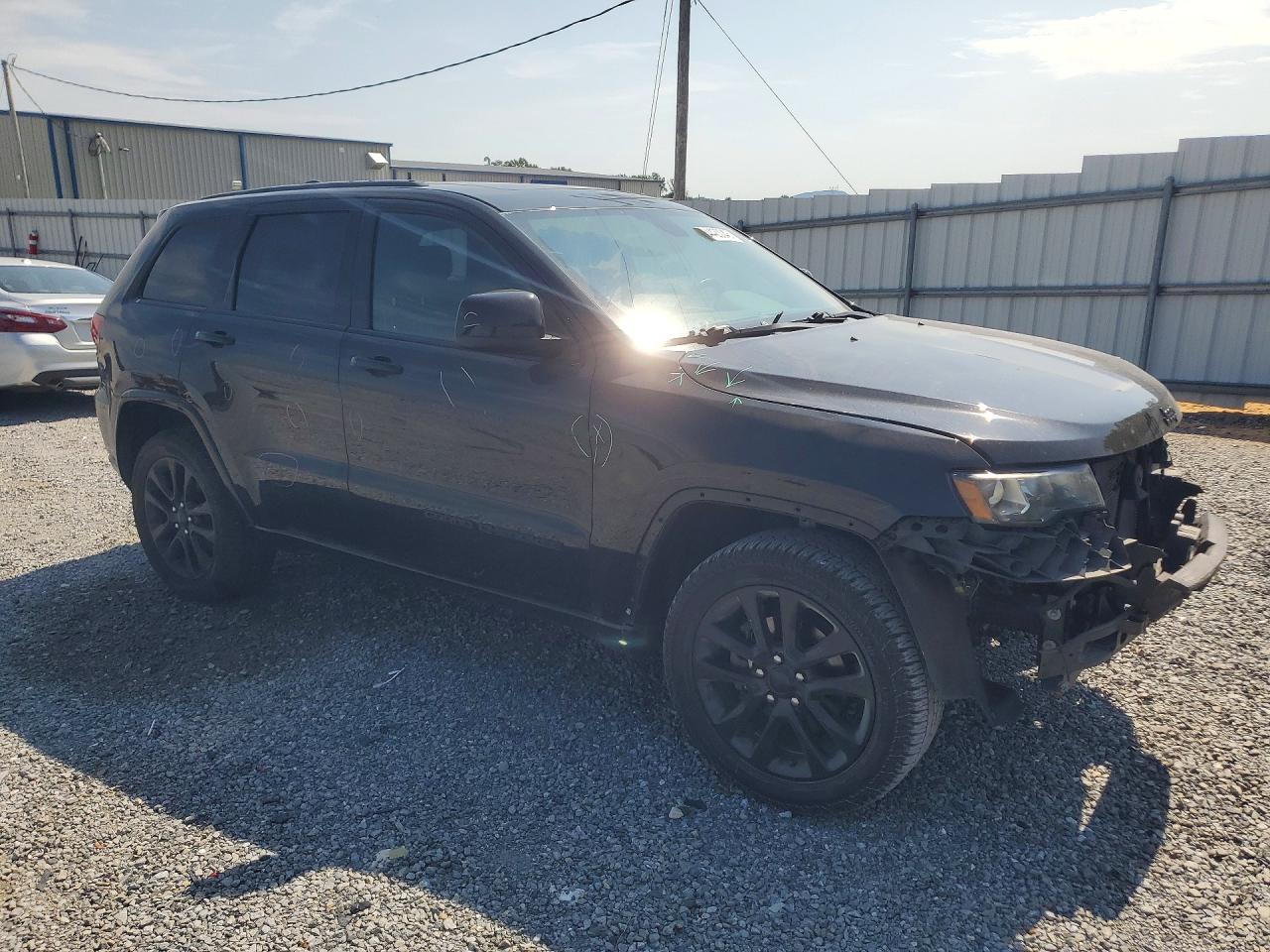 2017 Jeep Grand Cherokee Laredo Black vin: 1C4RJFAG4HC704280