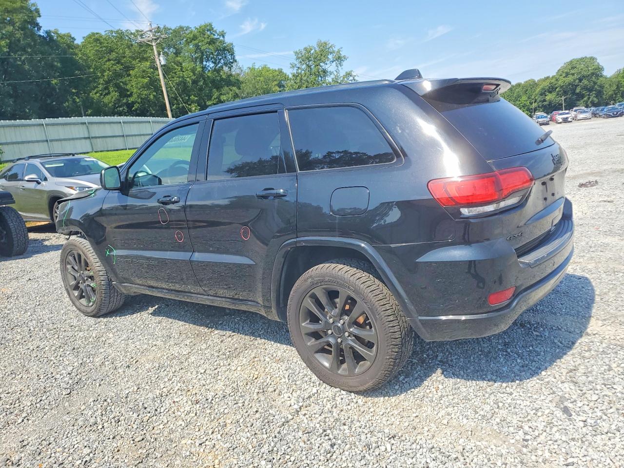2017 Jeep Grand Cherokee Laredo Black vin: 1C4RJFAG4HC704280