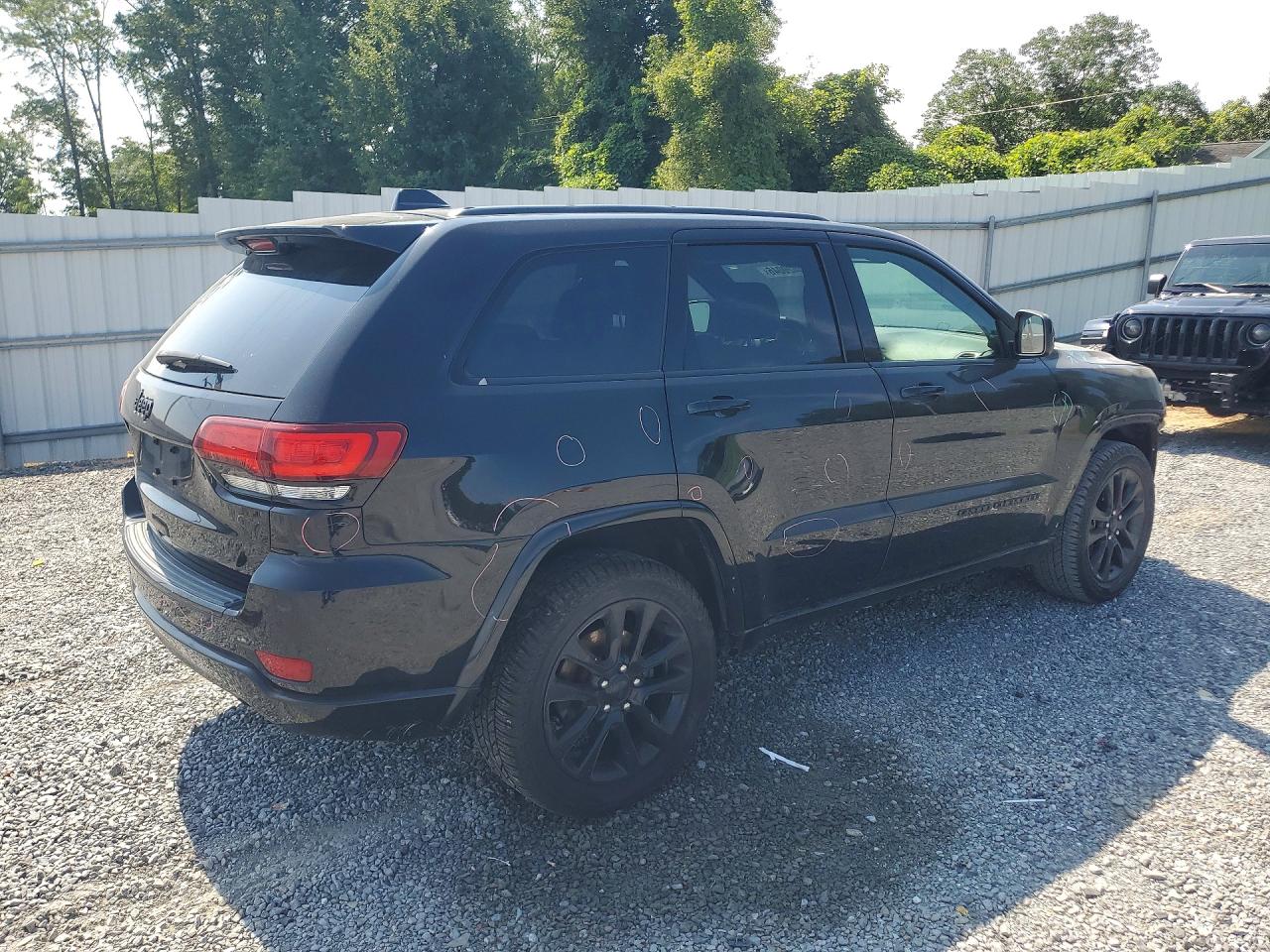 2017 Jeep Grand Cherokee Laredo Black vin: 1C4RJFAG4HC704280