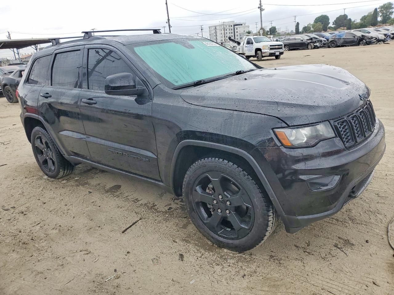 2018 Jeep Grand Cherokee Laredo Black vin: 1C4RJFAG4JC367972