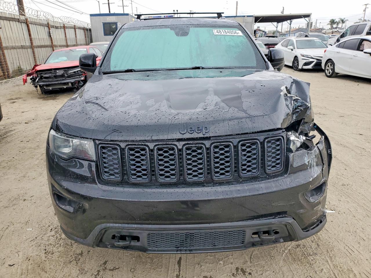 2018 Jeep Grand Cherokee Laredo Black vin: 1C4RJFAG4JC367972
