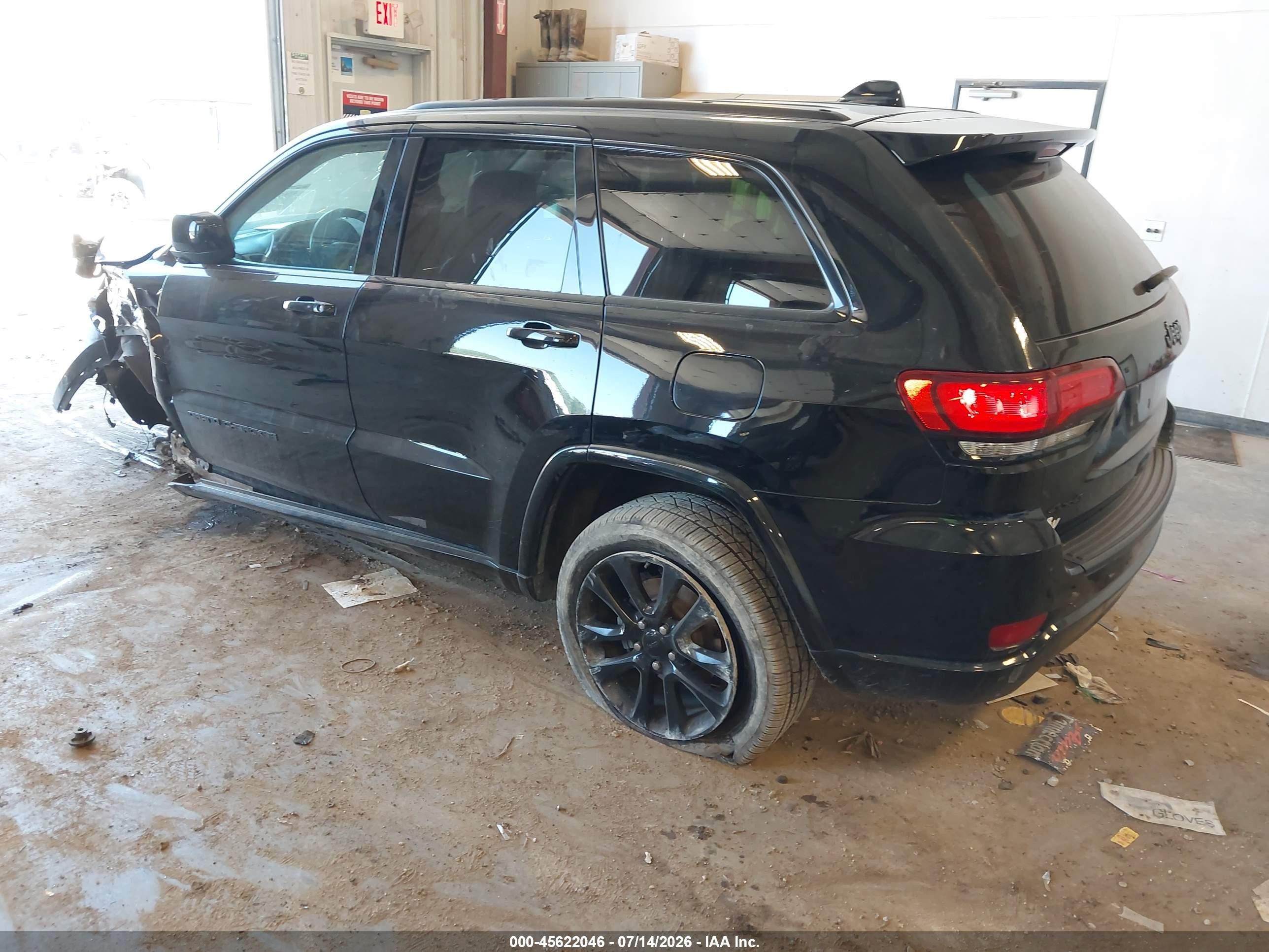 2020 Jeep Grand Cherokee Altitude 4x4 Black vin: 1C4RJFAG4LC273027