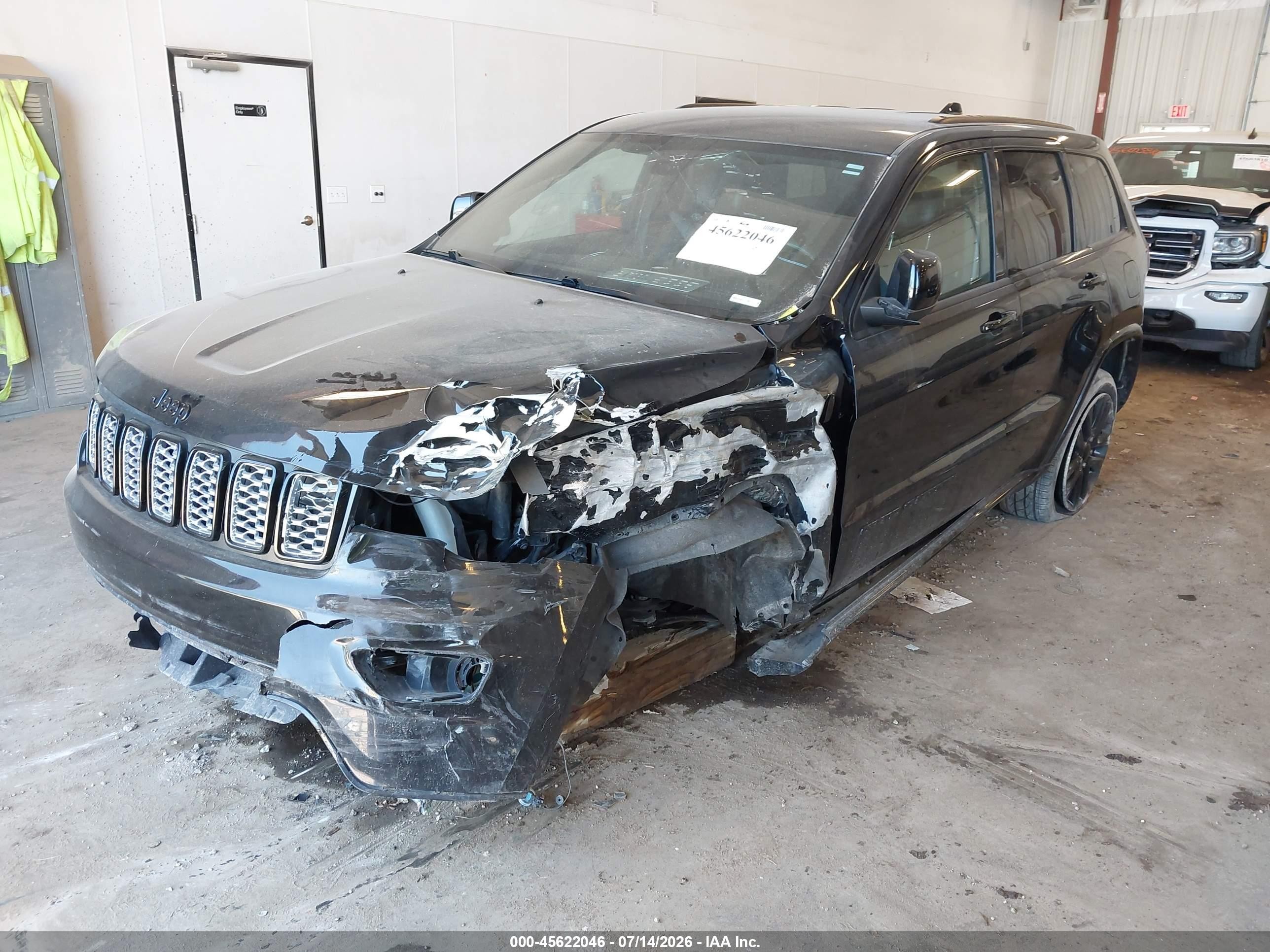 2020 Jeep Grand Cherokee Altitude 4x4 Black vin: 1C4RJFAG4LC273027