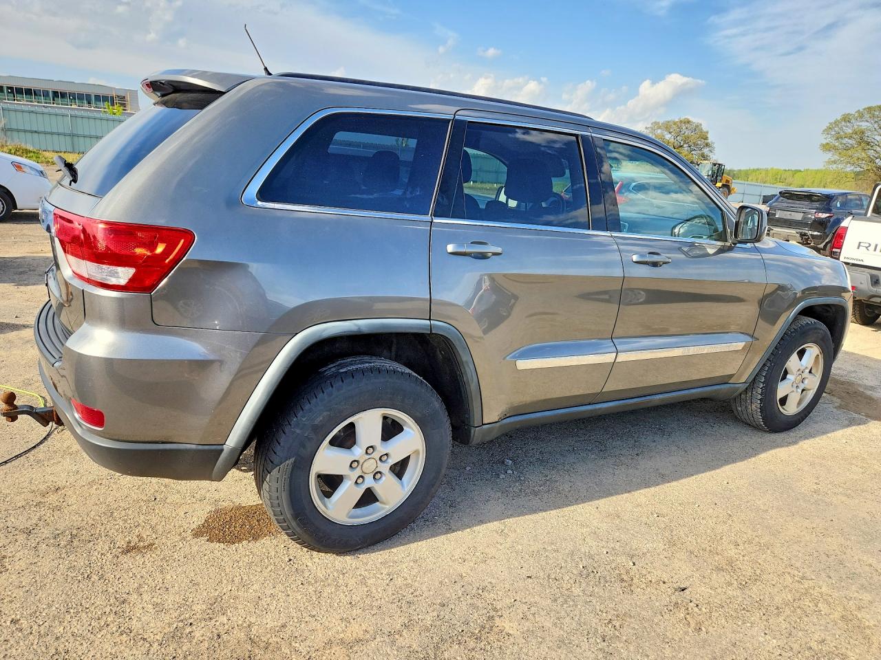 2012 Jeep Grand Cherokee Laredo Серый vin: 1C4RJFAG5CC166228