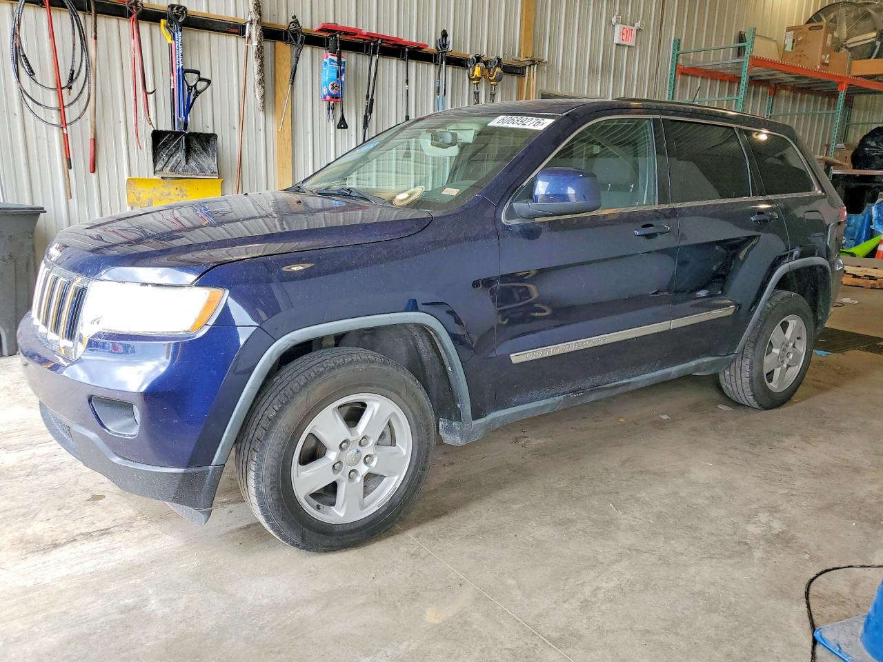2012 Jeep Grand Cherokee Laredo Синий vin: 1C4RJFAG5CC184731