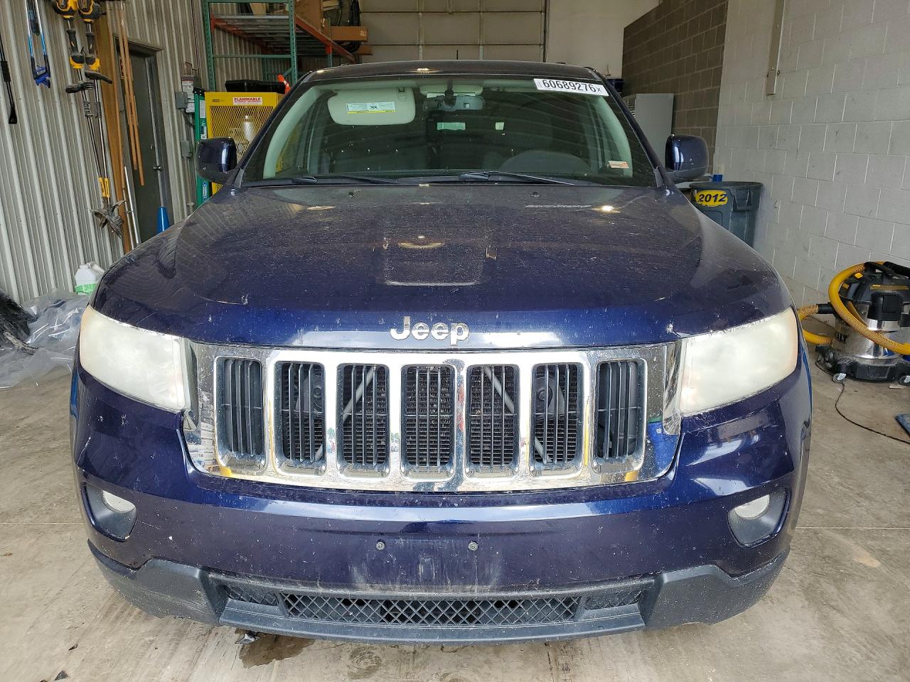 2012 Jeep Grand Cherokee Laredo Синий vin: 1C4RJFAG5CC184731