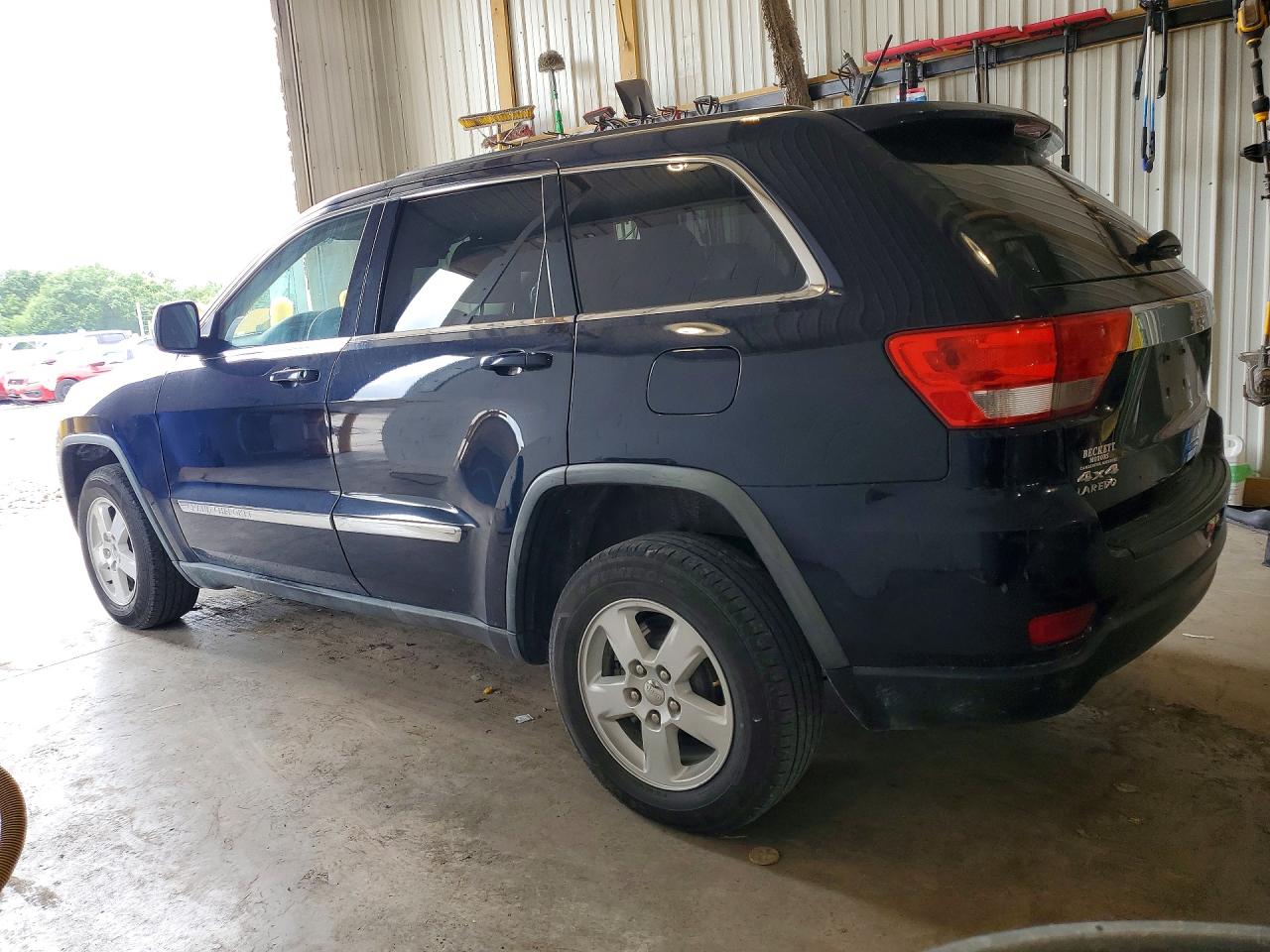 2012 Jeep Grand Cherokee Laredo Синий vin: 1C4RJFAG5CC184731