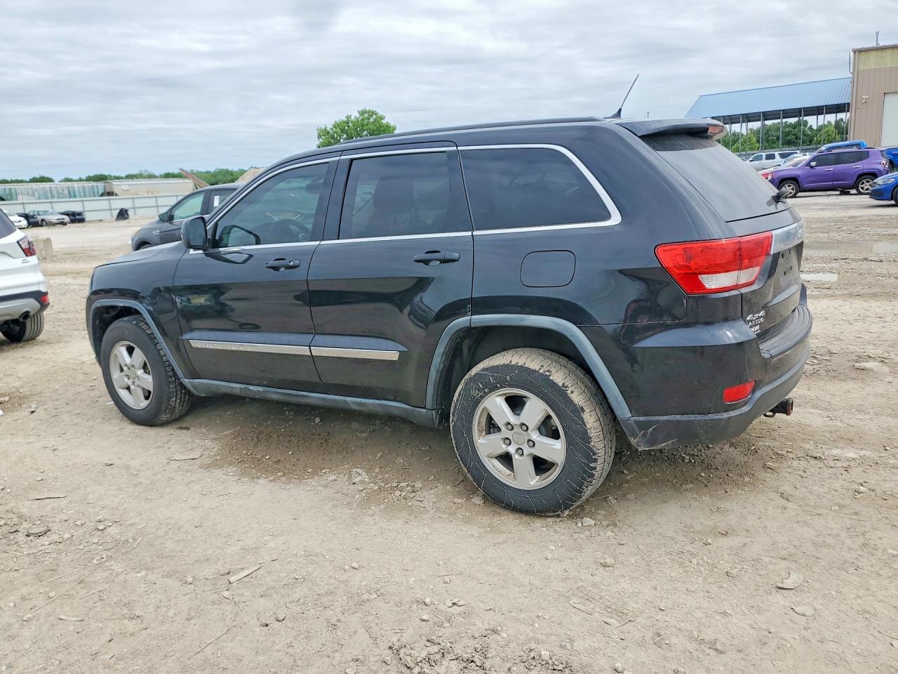 2012 Jeep Grand Cherokee Laredo Black vin: 1C4RJFAG5CC185264