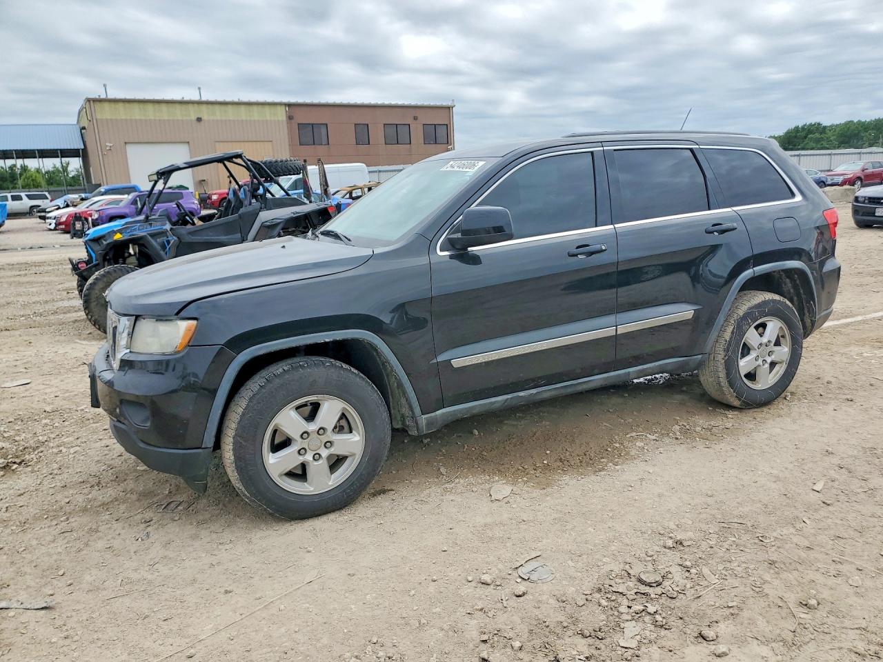 2012 Jeep Grand Cherokee Laredo Black vin: 1C4RJFAG5CC185264