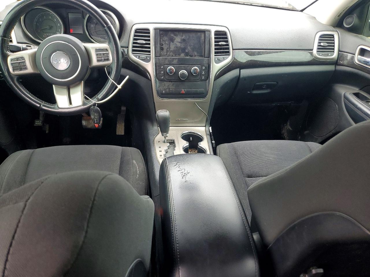 2012 Jeep Grand Cherokee Laredo Black vin: 1C4RJFAG5CC185264