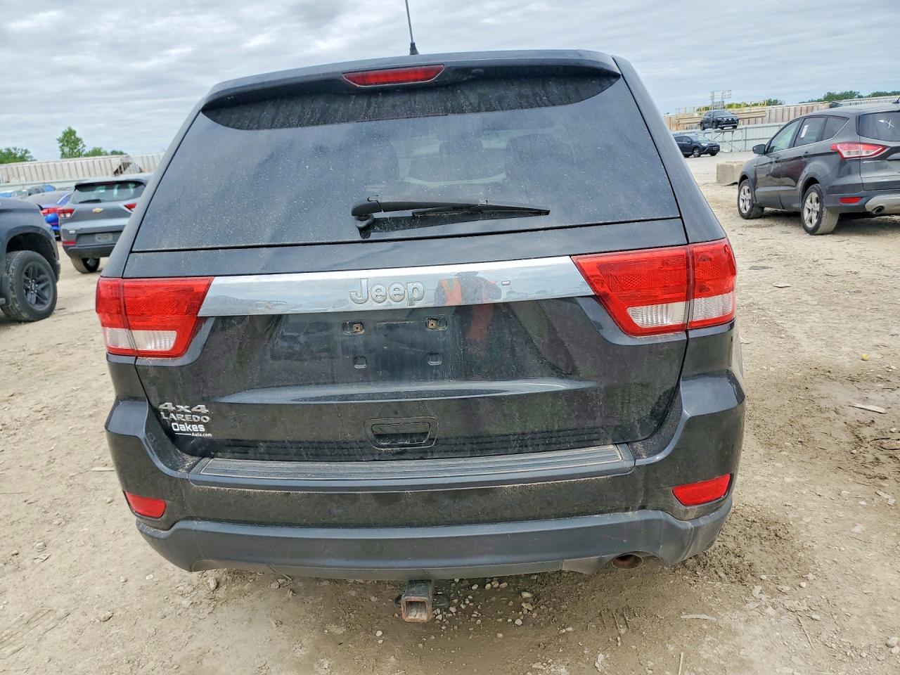 2012 Jeep Grand Cherokee Laredo Black vin: 1C4RJFAG5CC185264