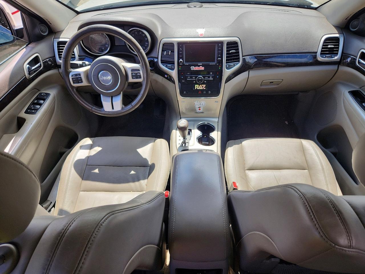 2012 Jeep Grand Cherokee Laredo White vin: 1C4RJFAG5CC189993
