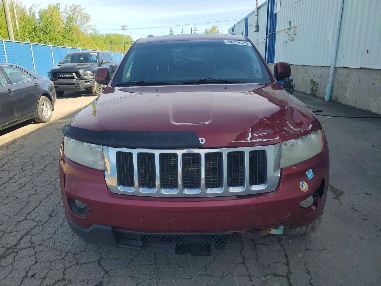 2012 Jeep Grand Cherokee Laredo Red vin: 1C4RJFAG5CC197723