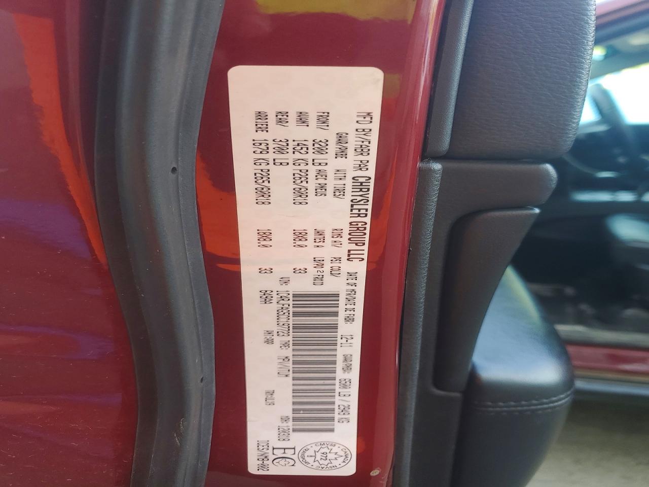 2012 Jeep Grand Cherokee Laredo Red vin: 1C4RJFAG5CC197723