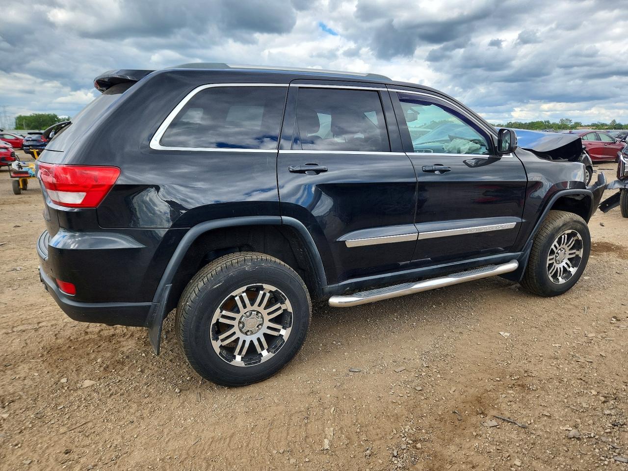 2012 Jeep Grand Cherokee Laredo Black vin: 1C4RJFAG5CC201494