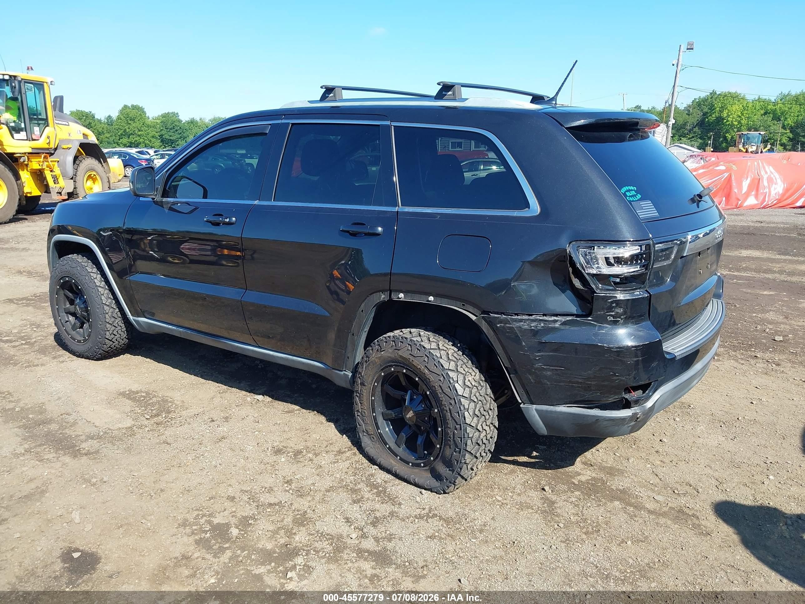2012 Jeep Grand Cherokee Laredo Black vin: 1C4RJFAG5CC214830