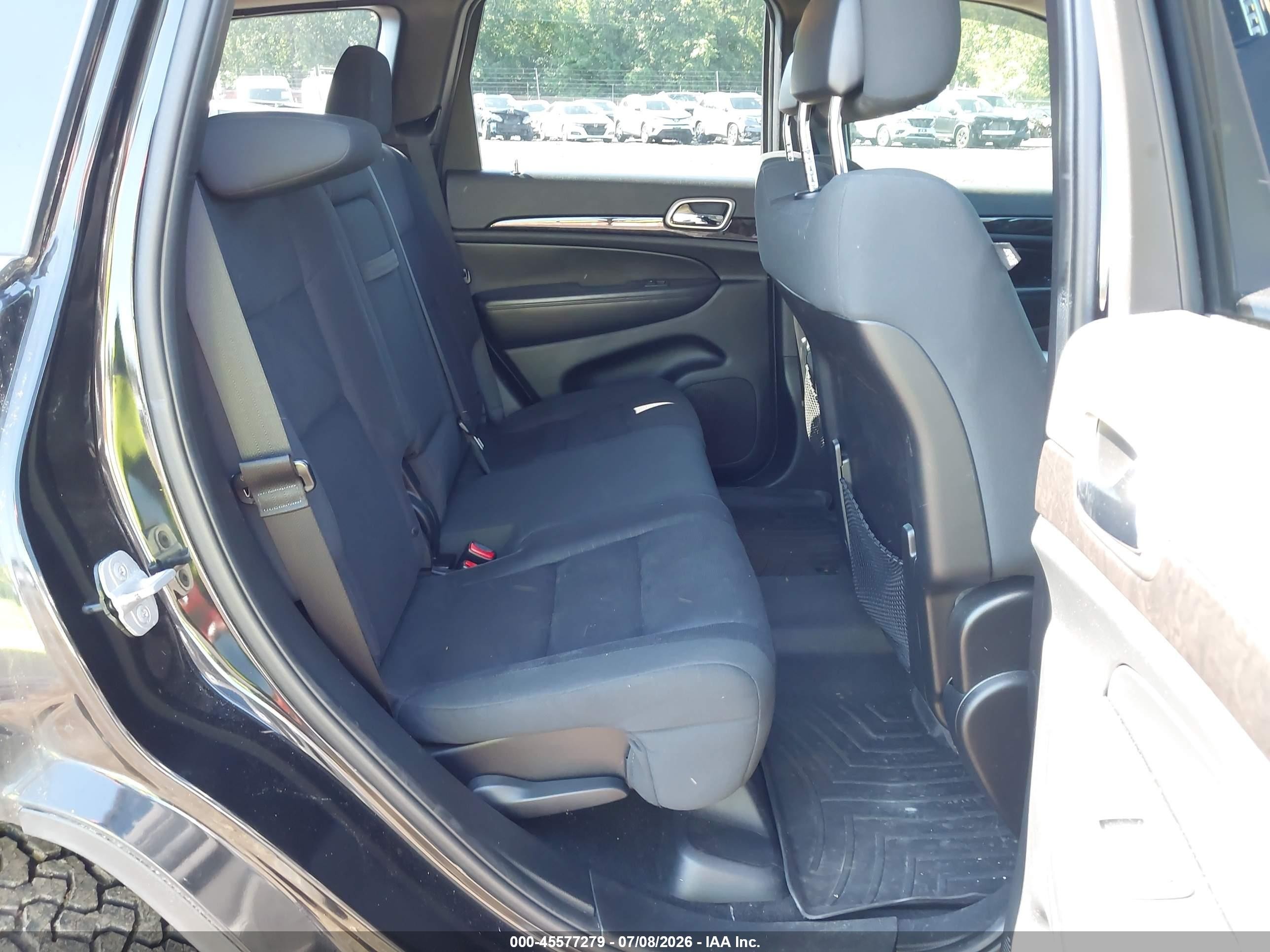 2012 Jeep Grand Cherokee Laredo Black vin: 1C4RJFAG5CC214830