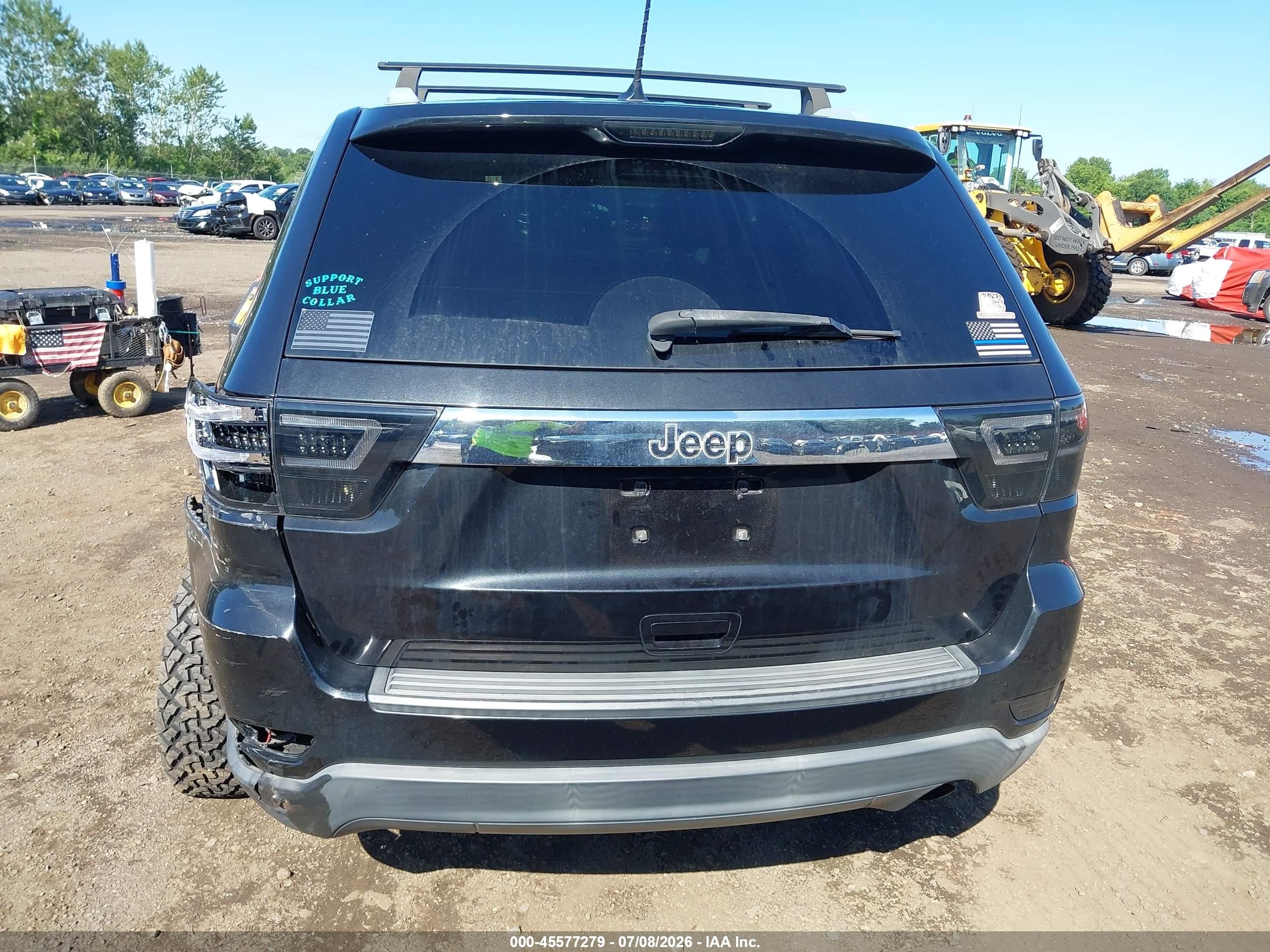 2012 Jeep Grand Cherokee Laredo Black vin: 1C4RJFAG5CC214830