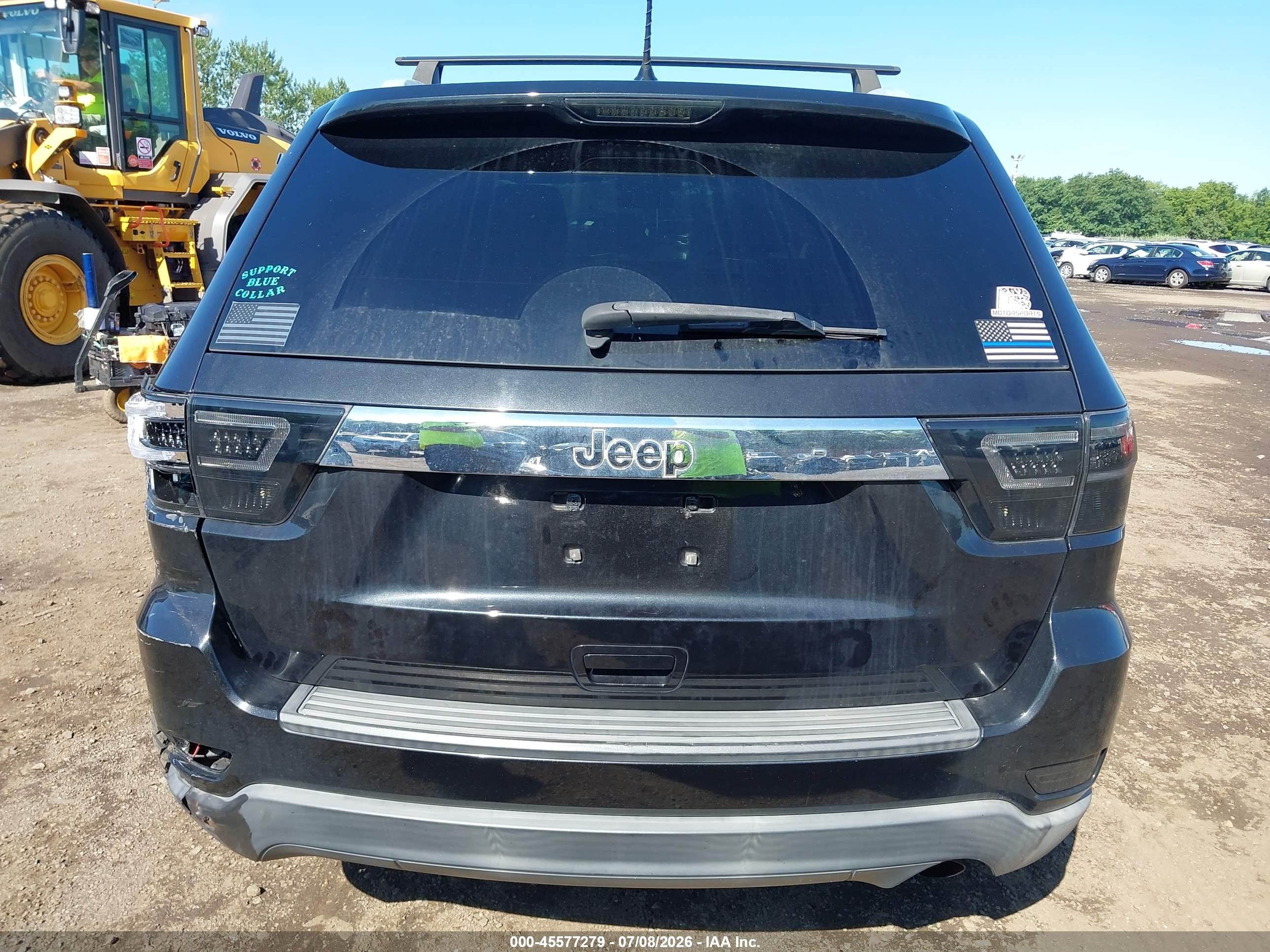 2012 Jeep Grand Cherokee Laredo Black vin: 1C4RJFAG5CC214830