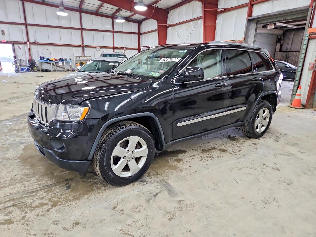 2012 Jeep Grand Cherokee Laredo Black vin: 1C4RJFAG5CC220580
