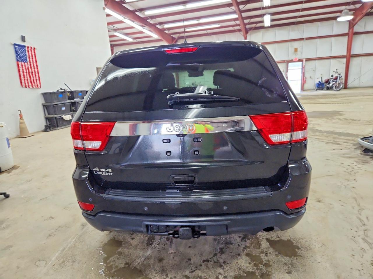 2012 Jeep Grand Cherokee Laredo Black vin: 1C4RJFAG5CC220580