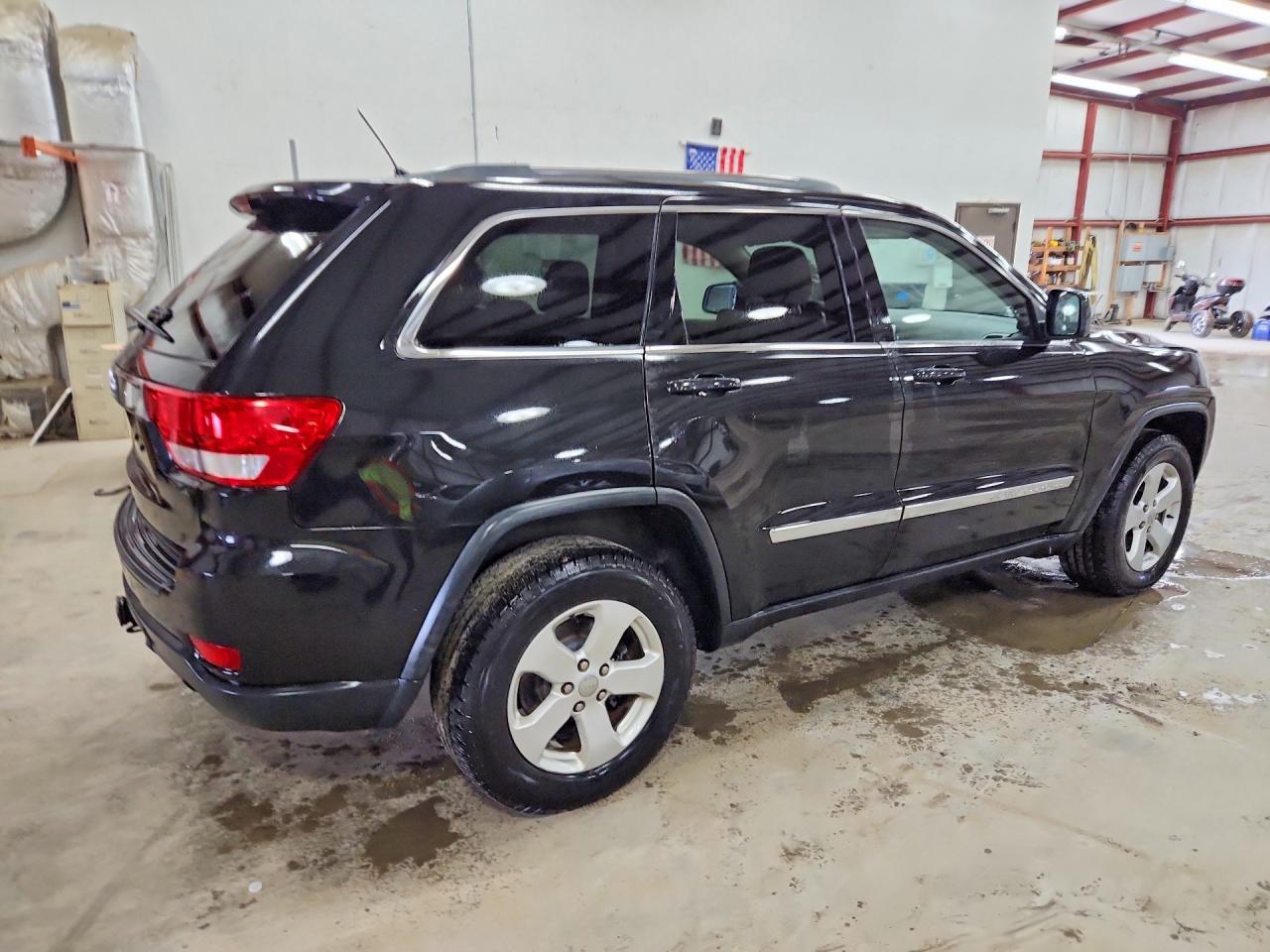 2012 Jeep Grand Cherokee Laredo Black vin: 1C4RJFAG5CC220580