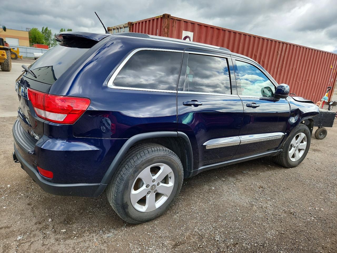 2012 Jeep Grand Cherokee Laredo Blue vin: 1C4RJFAG5CC241641
