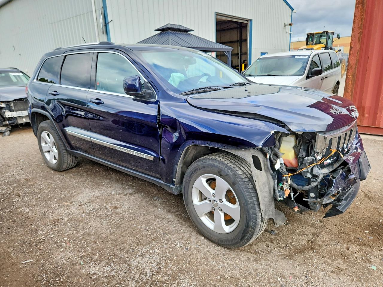2012 Jeep Grand Cherokee Laredo Blue vin: 1C4RJFAG5CC241641