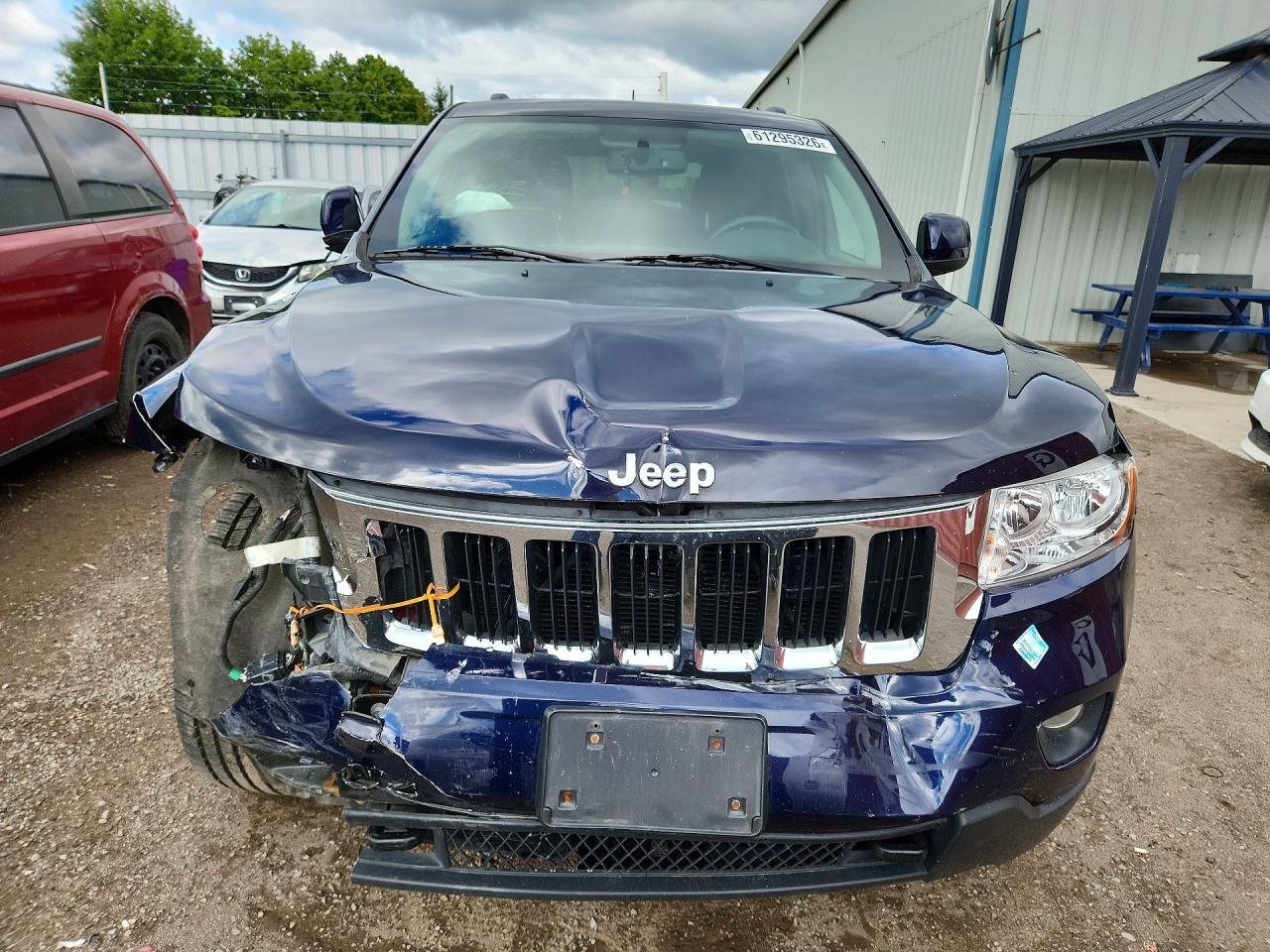 2012 Jeep Grand Cherokee Laredo Blue vin: 1C4RJFAG5CC241641