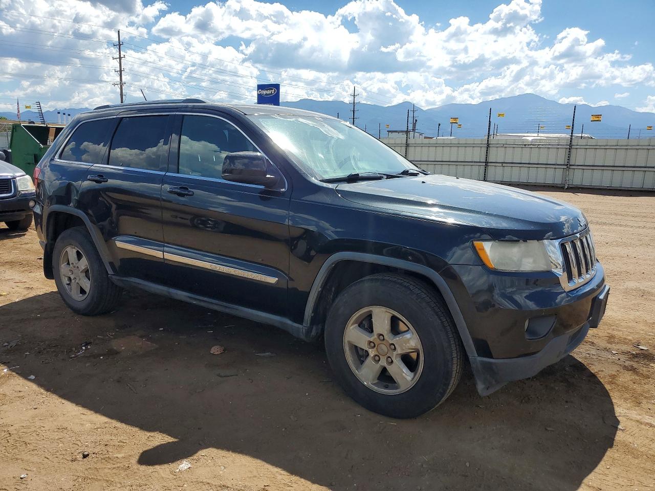 2012 Jeep Grand Cherokee Laredo Black vin: 1C4RJFAG5CC256222