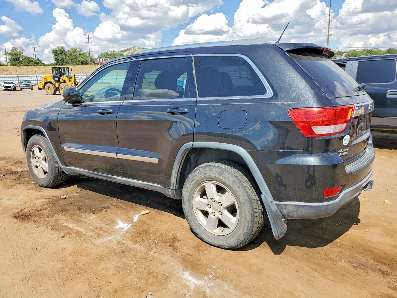 2012 Jeep Grand Cherokee Laredo Black vin: 1C4RJFAG5CC256222
