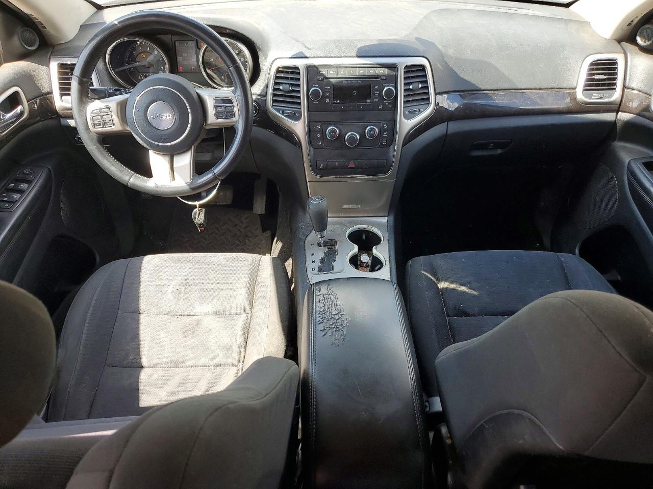 2012 Jeep Grand Cherokee Laredo Black vin: 1C4RJFAG5CC256222