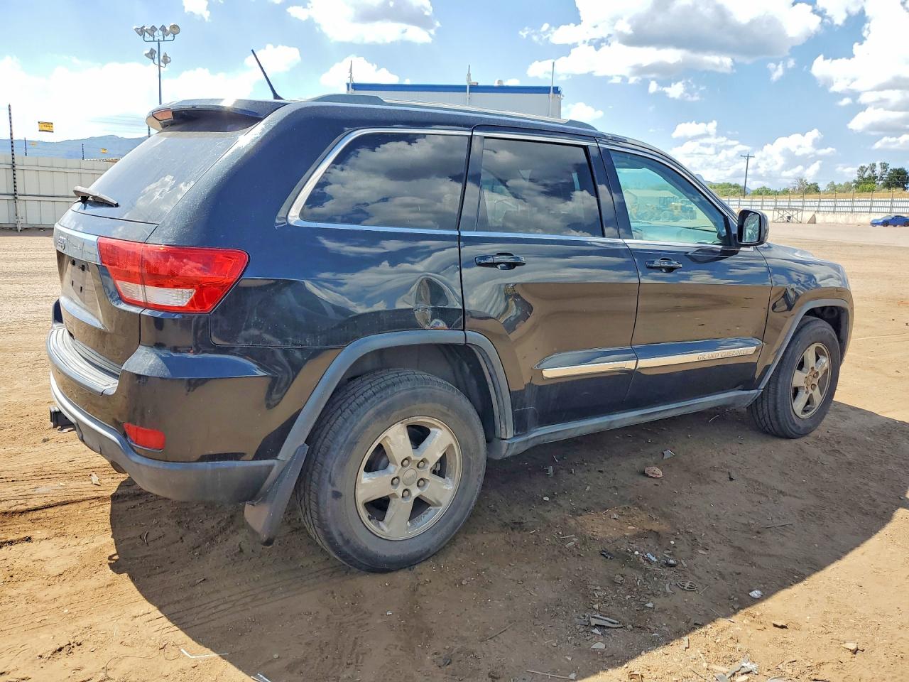 2012 Jeep Grand Cherokee Laredo Black vin: 1C4RJFAG5CC256222