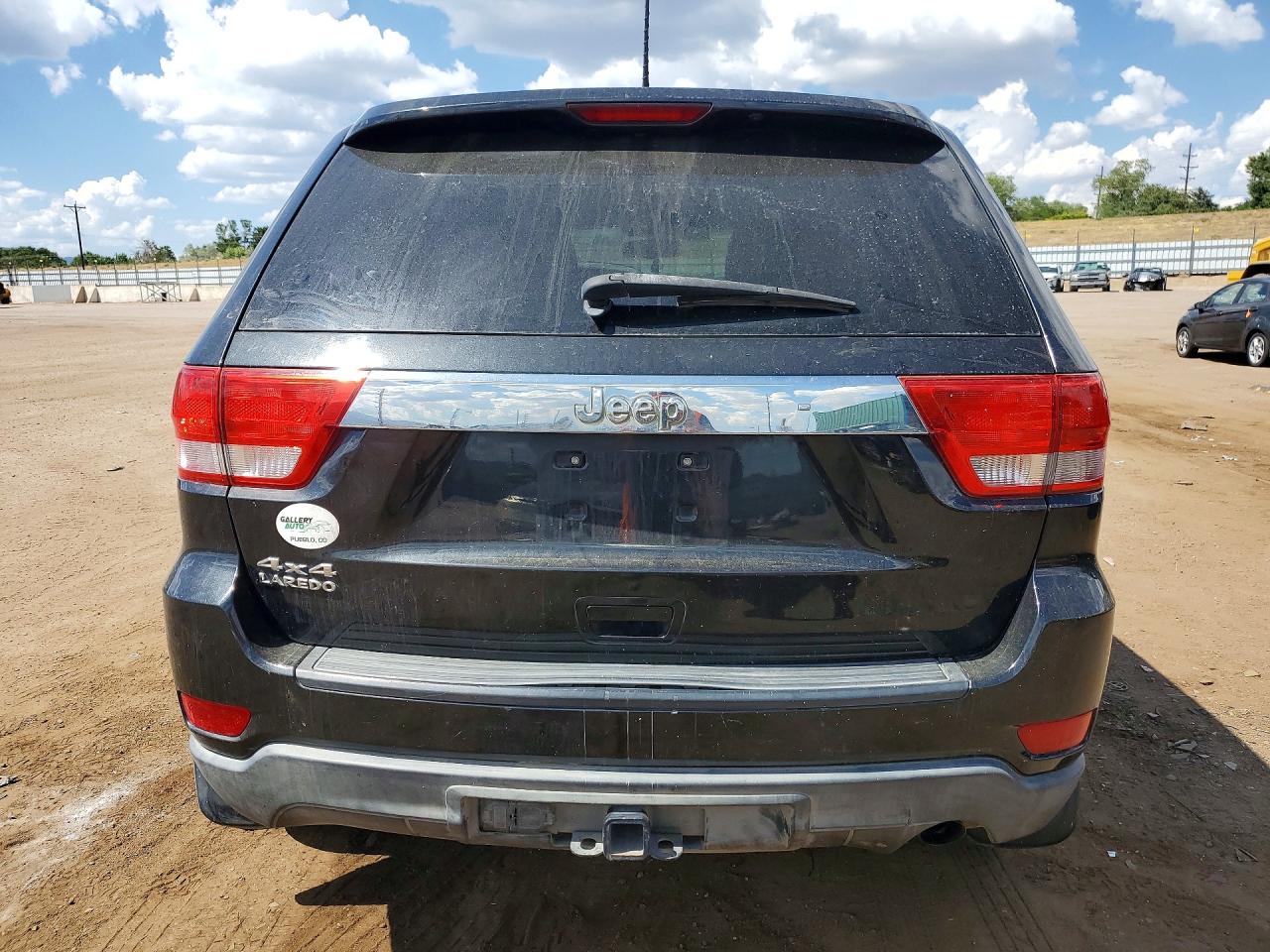 2012 Jeep Grand Cherokee Laredo Black vin: 1C4RJFAG5CC256222