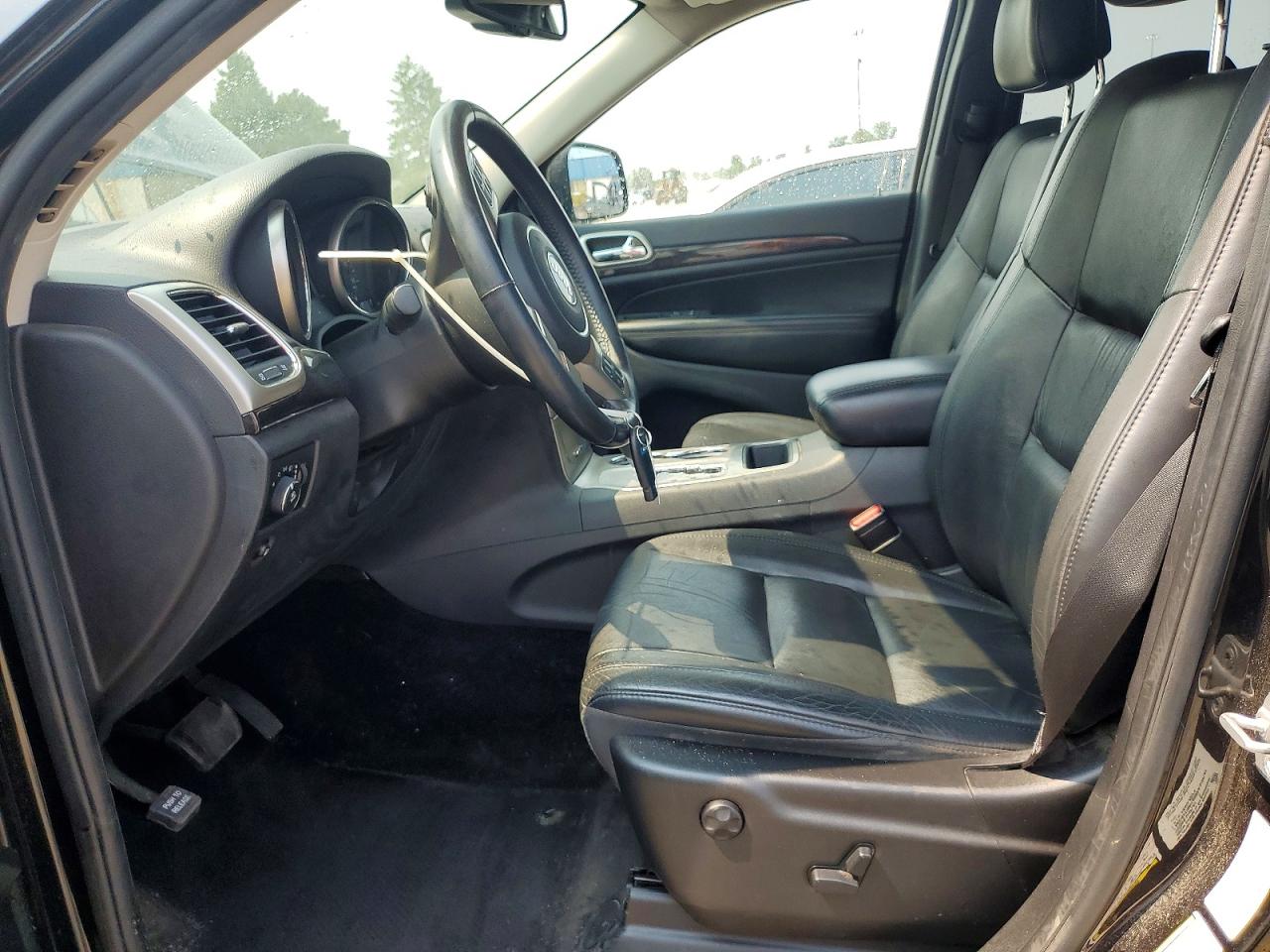 2012 Jeep Grand Cherokee Laredo Black vin: 1C4RJFAG5CC273036