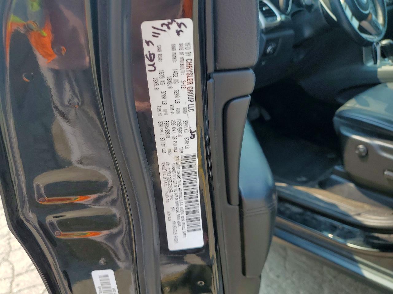 2012 Jeep Grand Cherokee Laredo Black vin: 1C4RJFAG5CC273036