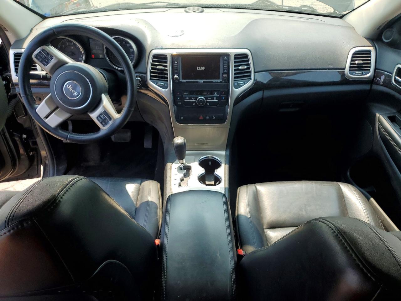 2012 Jeep Grand Cherokee Laredo Black vin: 1C4RJFAG5CC273036
