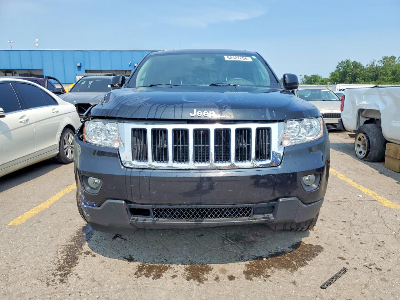 2012 Jeep Grand Cherokee Laredo Black vin: 1C4RJFAG5CC273036