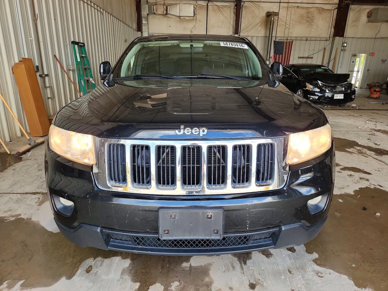 2012 Jeep Grand Cherokee Laredo Black vin: 1C4RJFAG5CC274106