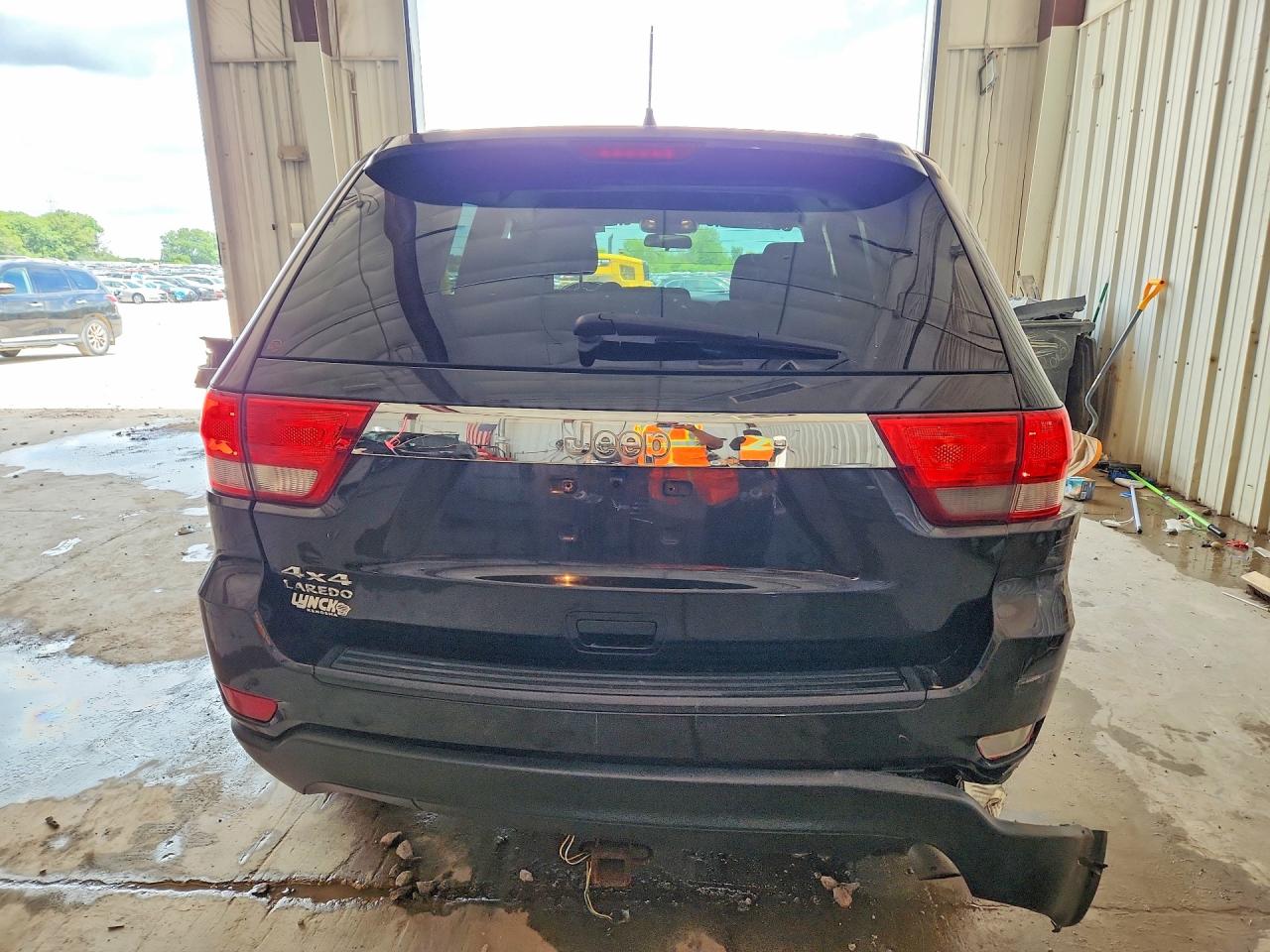 2012 Jeep Grand Cherokee Laredo Black vin: 1C4RJFAG5CC274106
