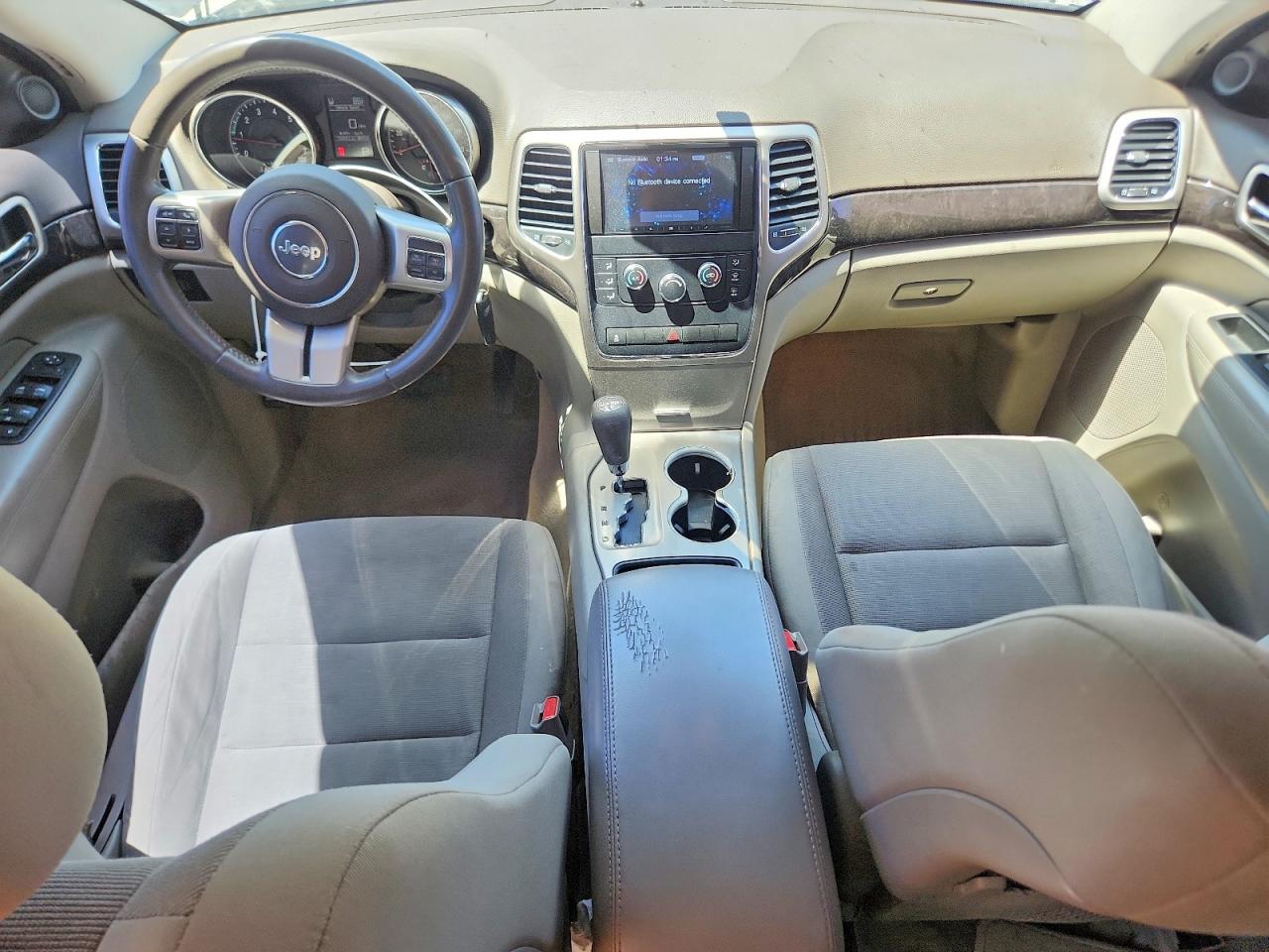 2012 Jeep Grand Cherokee Laredo Black vin: 1C4RJFAG5CC274879